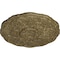 Ekena Millwork Cornelia Ceiling Medallion (Fits Canopies up to 4"), 22 1/2"OD x 1 1/2"P, Mississippi Mud Crackle CM22CNMMC - alternate 3